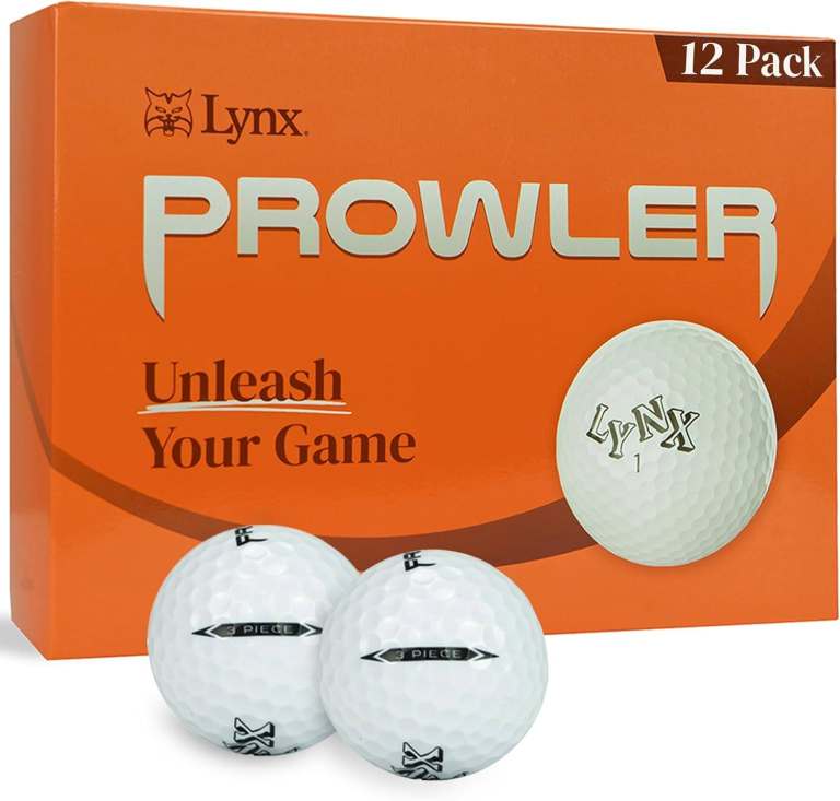 Lynx Prowler Golf Balls – 12 Pack (New)