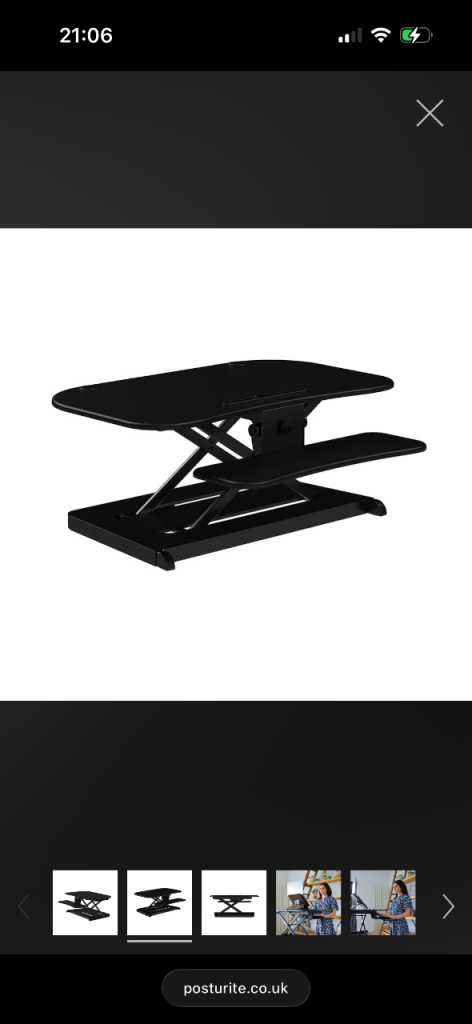 Posture Rite Desk riser