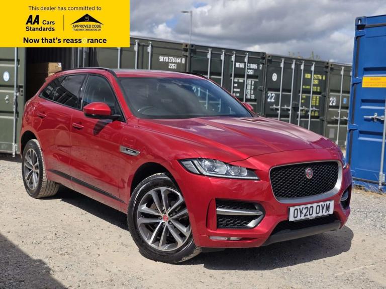 2020 Jaguar F-Pace 2.0 D240 R-Sport SUV 5dr Diesel Auto AWD Euro 6 (s/s) (240 ps) SUV Diesel Auto...