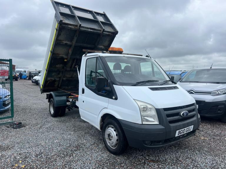 2010 Ford Transit NO VAT SINGLE CAB TIPPER 3.5 TON 2.4TDCi 100ps [DRW] Tipper Diesel Manual