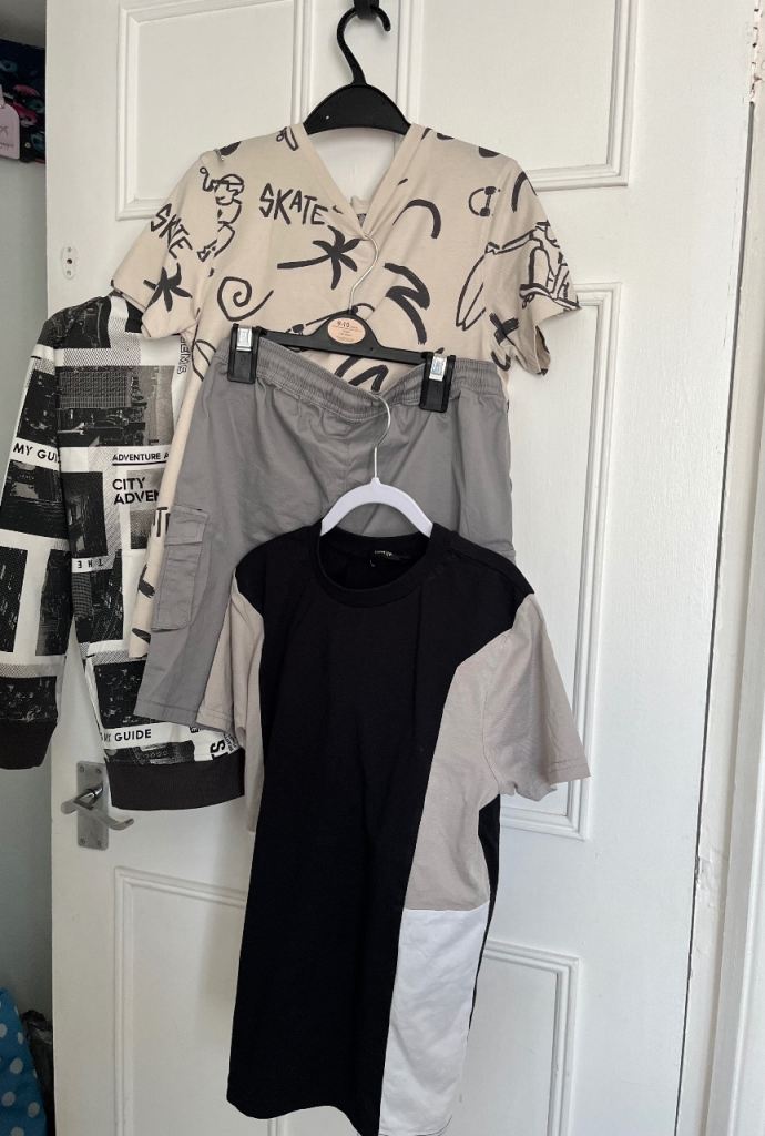 Kids Clothes Bundle - T-Shirts Shorts hoodies £15