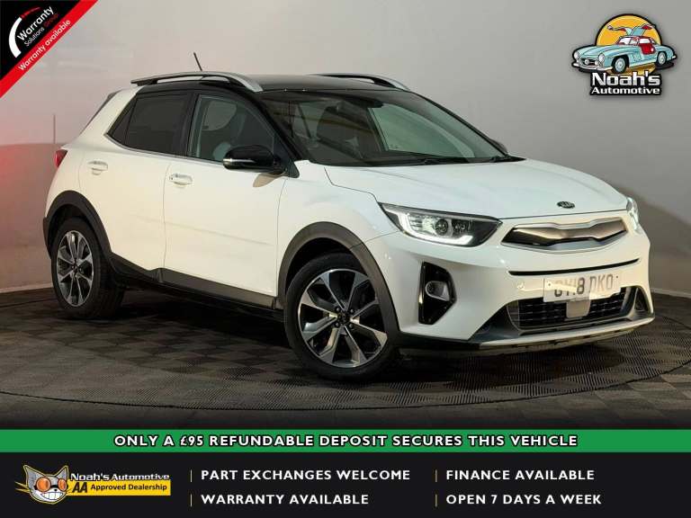 WHITE 2018 KIA STONIC FIRST EDITION 1.6 CRDI DIESEL 5 DOOR SUV EURO 6 ULEZ