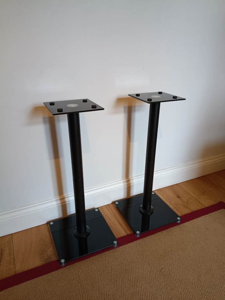 2 x RFIVER Universal Floor Speaker Stands 28 Inch