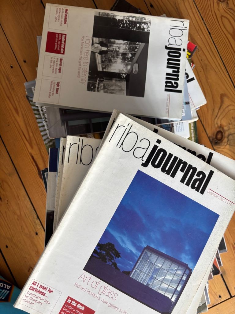 Large Collection of RIBA Journal Magazines – Good Condition