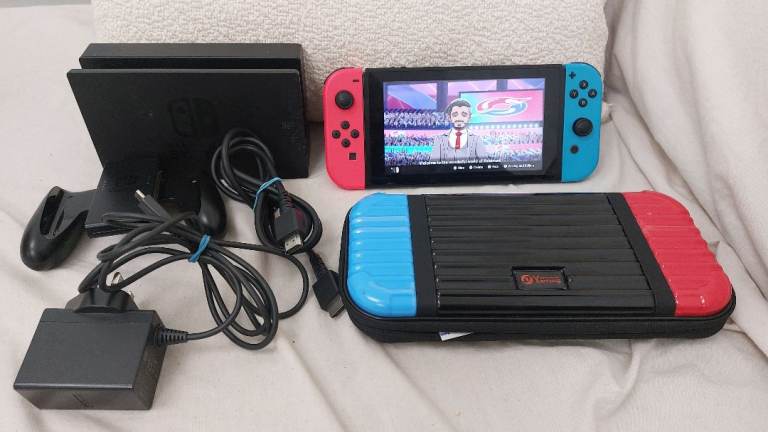 image for Nintendo Switch OLED 64GB pokemon scarlet violet