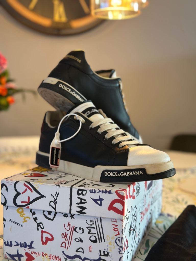 Dolce & Gabbana Portofino Trainers UK 8 / EU 42 – Boxed – Authentic