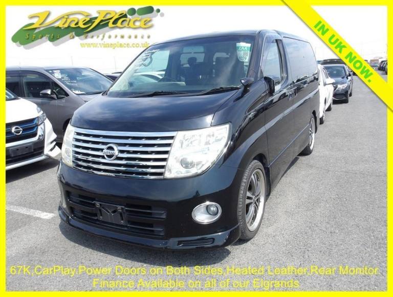 2008 Nissan Elgrand 3.5 Highway Star Black Leather Edition Ltd, 7 Seats, Auto MPV Petrol Automatic