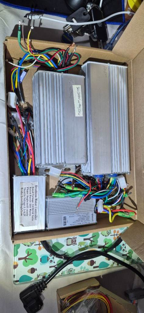 Brushless Motor Controllers 250/500W 24/36/48V for Electric Bikes