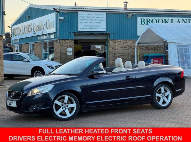 2010 Volvo C70 2.0 D4 SE Lux Convertible Magic Blue Diesel Manual Euro 5 (177 ps) Convertible Die...