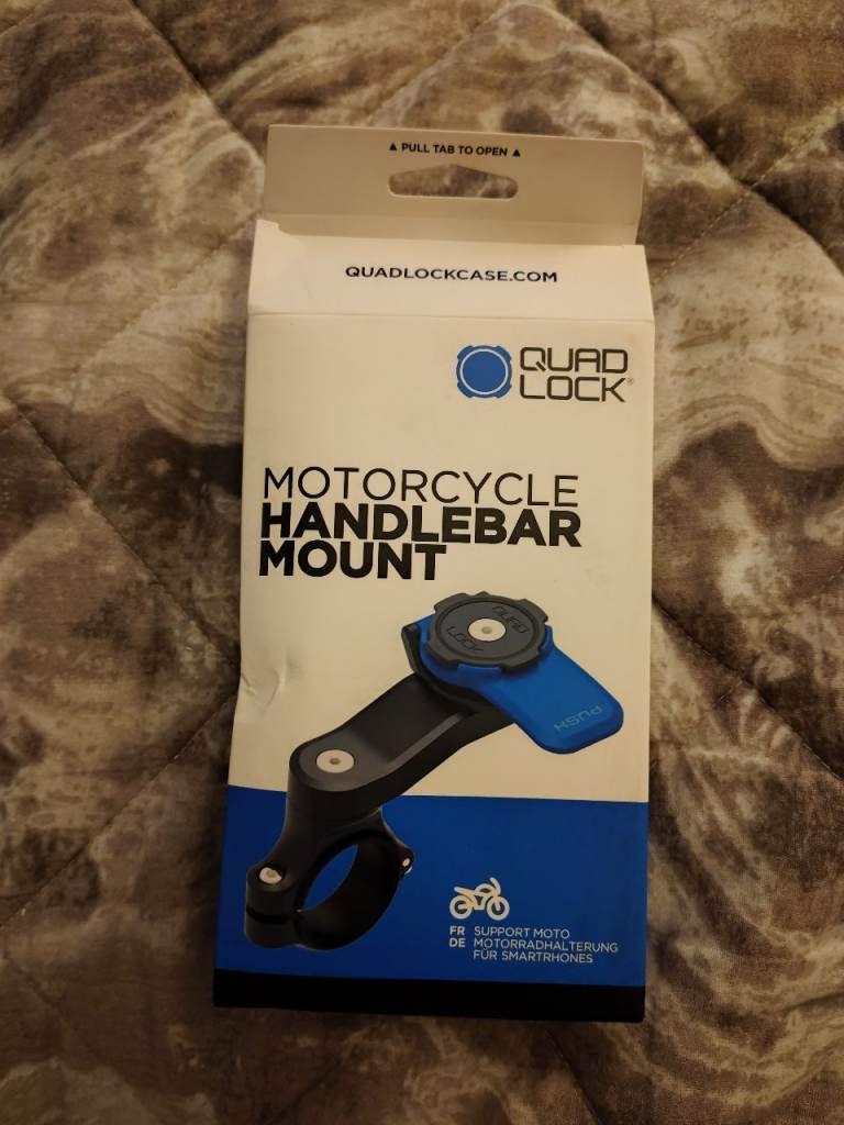 Quad lock bike mount