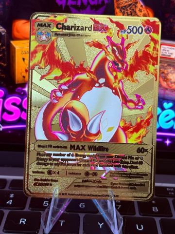 charizard dx pokemon card Pokmon Protected in magnetic acrylic case and featuring a striking image of the captivating character  Carta Pokmon Charizard DX