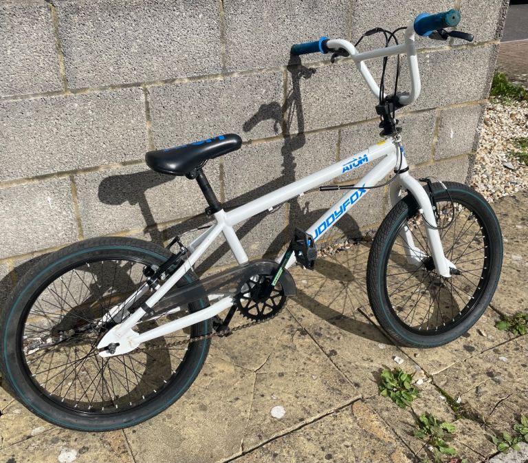 Muddyfox Atom BMX Bike – White, Good Condition