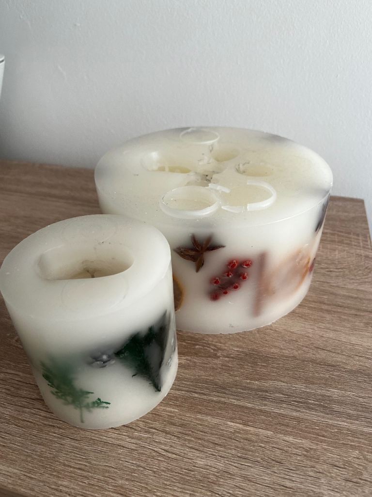 Old candles (good for candle base)