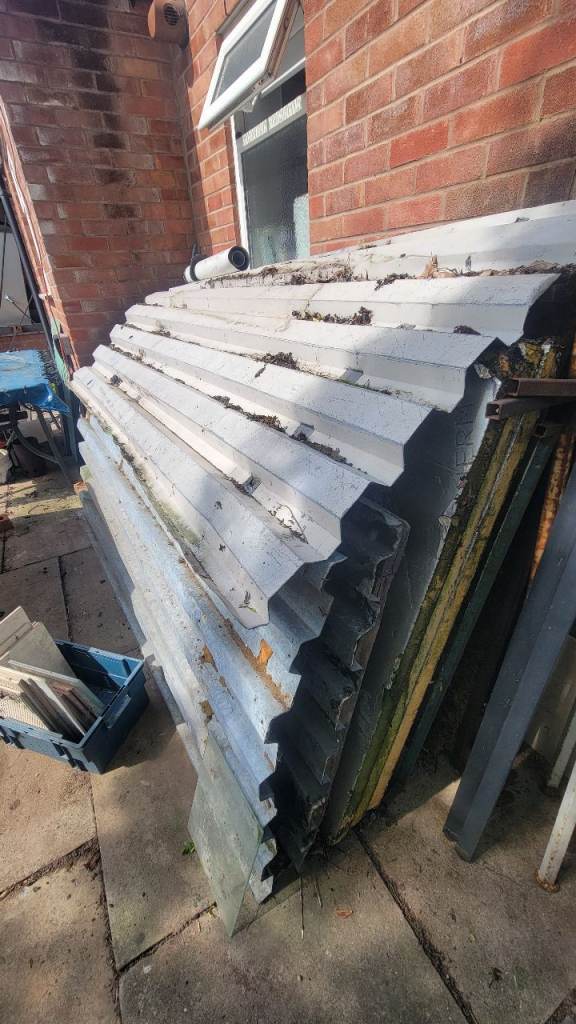 Galvanised Square profile sheet metal and Insulation Panels 