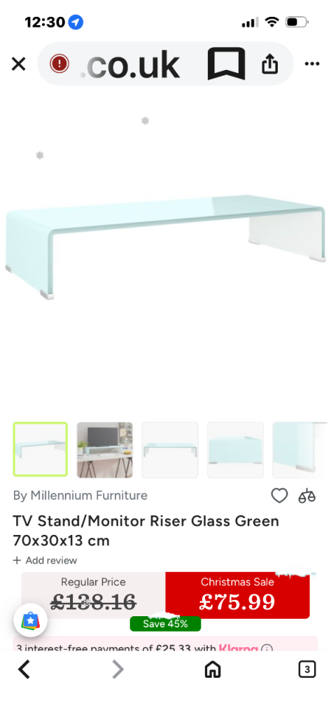 Coffee Table or TV Riser