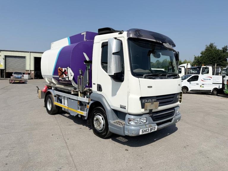 2013 DAF LF 45 210 8,600 LITRE FUEL TANKER 