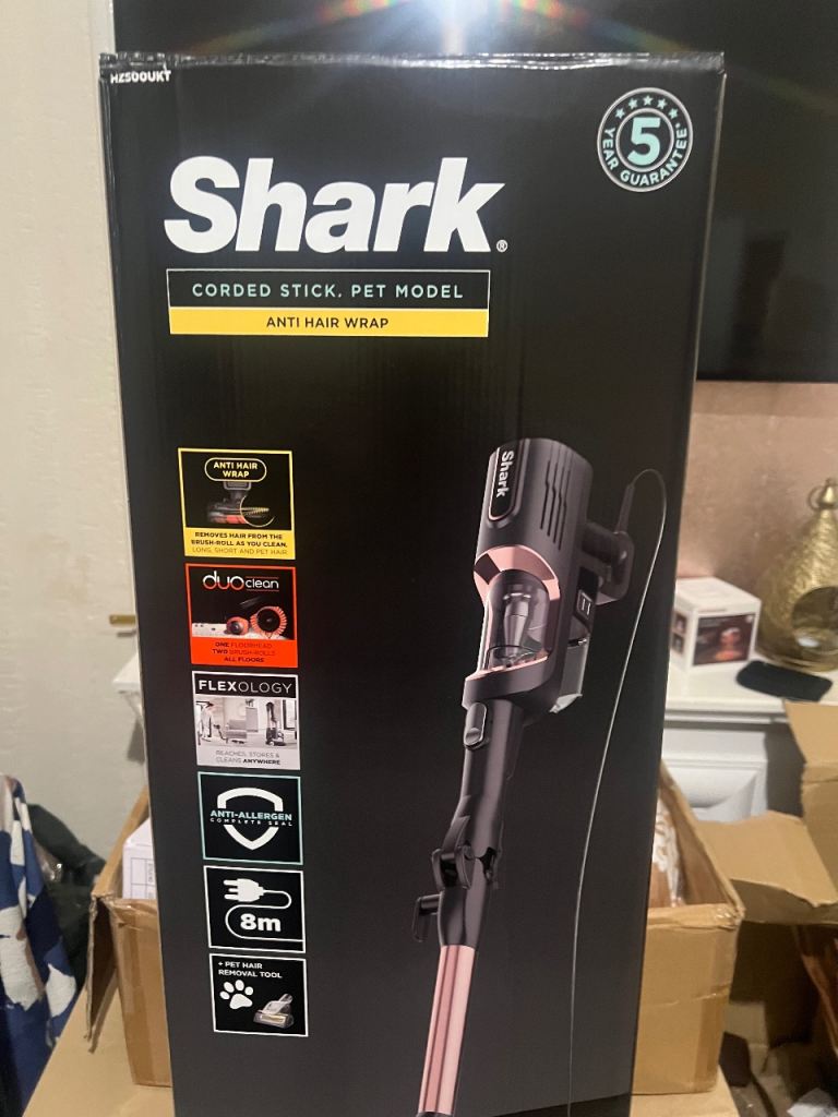 New Shark Cordless Vacuum Cleaner – Anti Hair Wrap, DuoClean