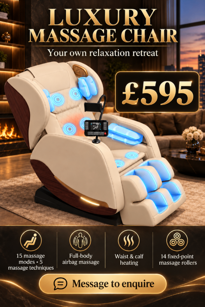 Luxury Massage Chair with Heating and Airbag Massage