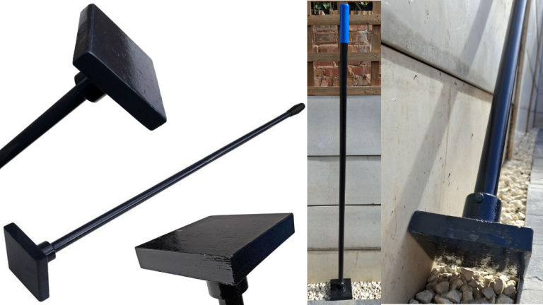 Heavy Duty All Steel Tamper Rammer | Hand Compactor Tool | in ...