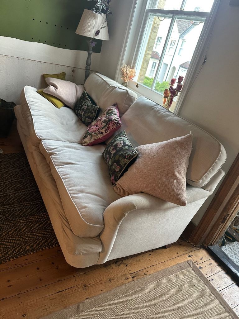 2.5 person  cream sofa FREE