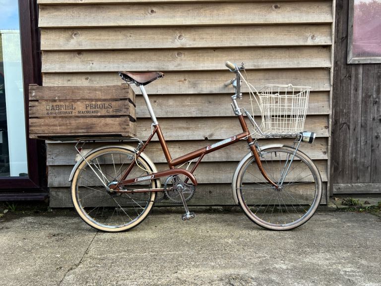 Raleigh Shopper, Brooks Saddle