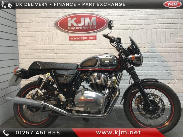 ROYAL ENFIELD INTERCEPTOR 650 TWIN, 2021/71, JUST 5965, MILES MARK II CHROME