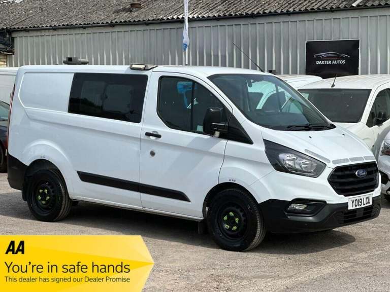 2019 Ford Transit Custom 2.0 320 EcoBlue Crew Van L1 H1 Euro 6 5dr (6 Seat) PANEL VAN Diesel Manual