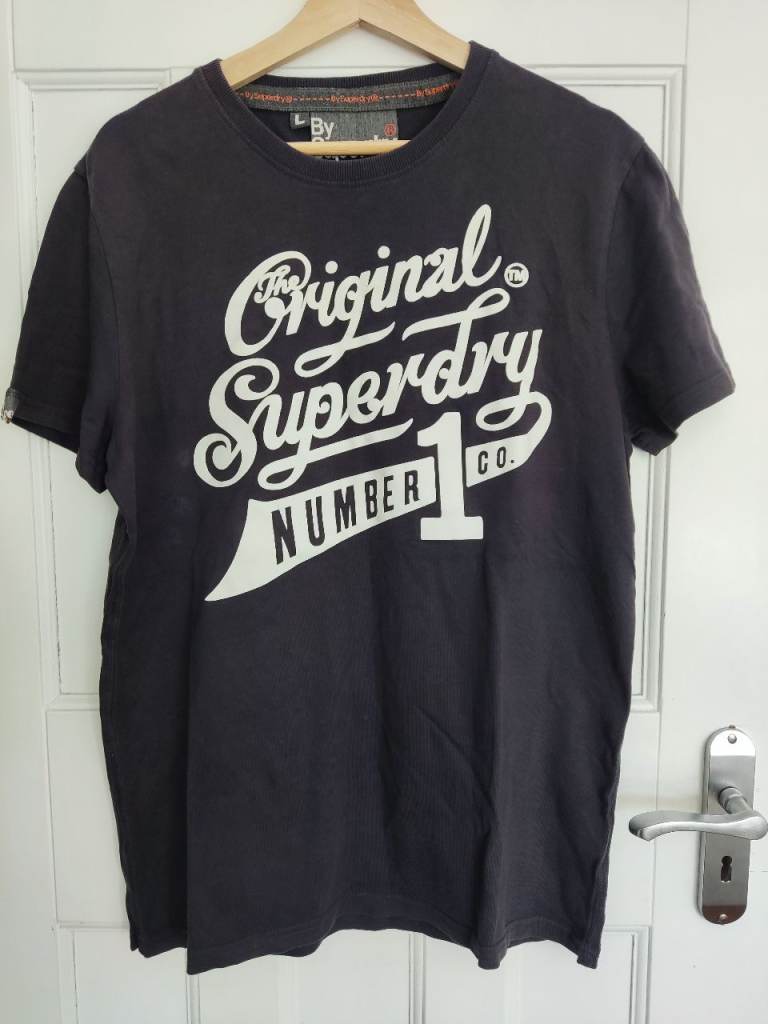 Superdry “The Original Number 1 Co.” Graphic T‐Shirt [Large] - New Without Tags