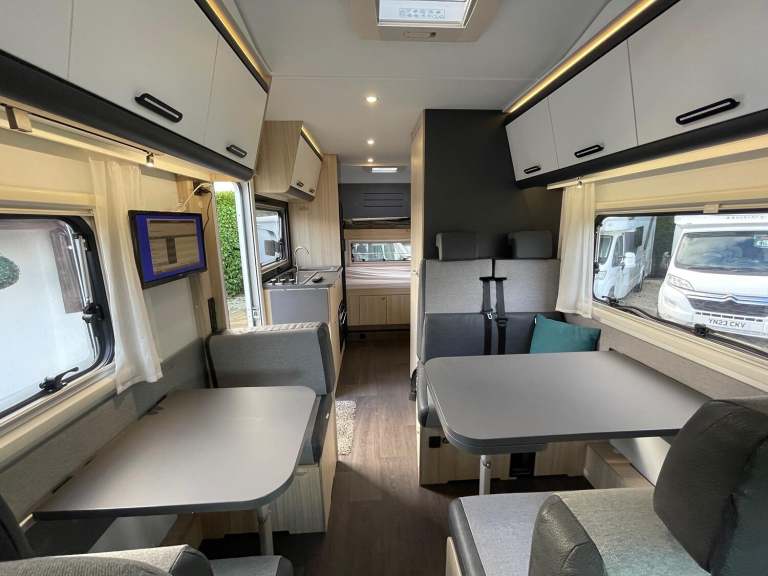 ADRIA SUN LIVING Sun Living By Adria A70 DK 7 Berth Family Motorhome White Manua