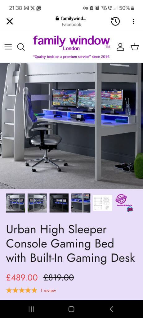 Compact queen bed and furniture unit. **reduced**