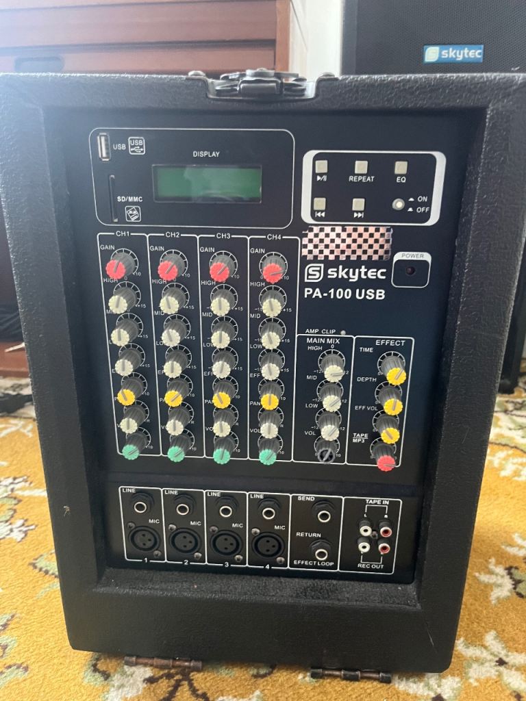 Skytec PA-100 System with speaker