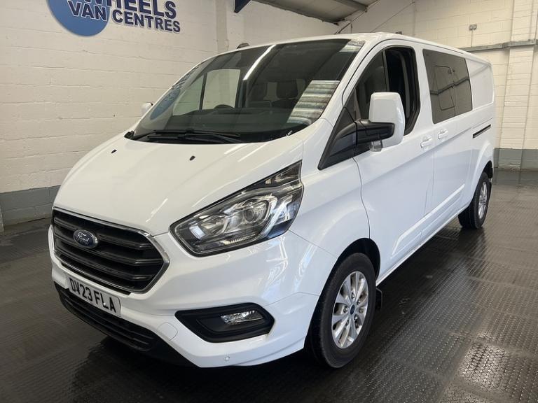 2023 Ford Transit Custom 2.0 320 EcoBlue Limited Crew Van Double Cab 5dr Diesel Manual L2 H1 Euro...