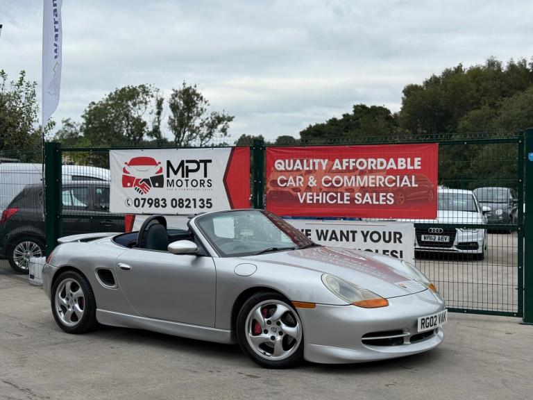 2002 Porsche Boxster 3.2 S 2dr Tiptronic S CONVERTIBLE PETROL Automatic