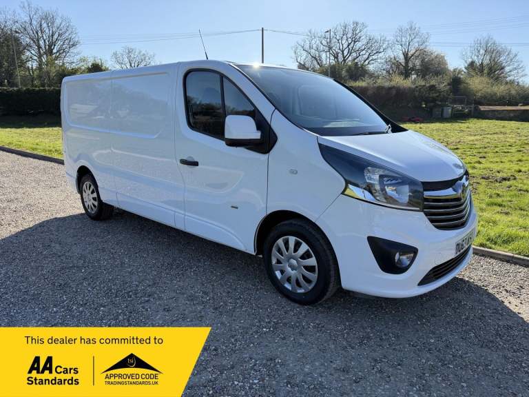 2017 Vauxhall Vivaro 2900 1.6CDTI BiTurbo 125PS Sportive H1 Van PANEL VAN DIESEL Manual