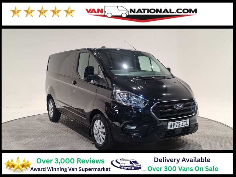 2023 Ford Transit Custom 2.0 280 ECOBLUE LIMITED L1 H1 130 BHP SWB Panel Van Diesel Manual