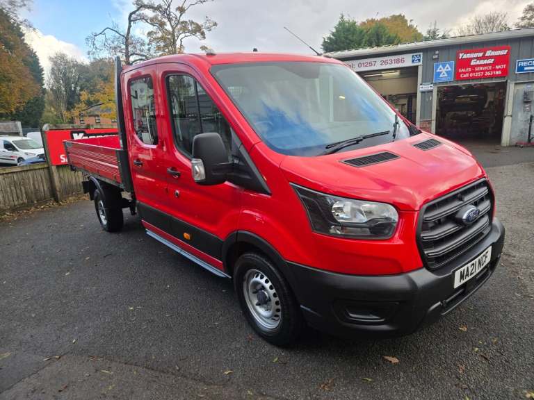 2021 Ford Transit 2.0 EcoBlue 130ps Double Cab tipper CHASSIS CAB Diesel Manual