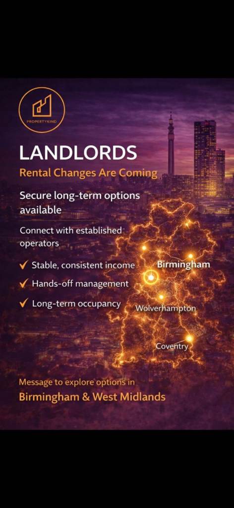 ⚠️ PROPERTIES WANTED – Guaranteed Rent Options | West Midlands