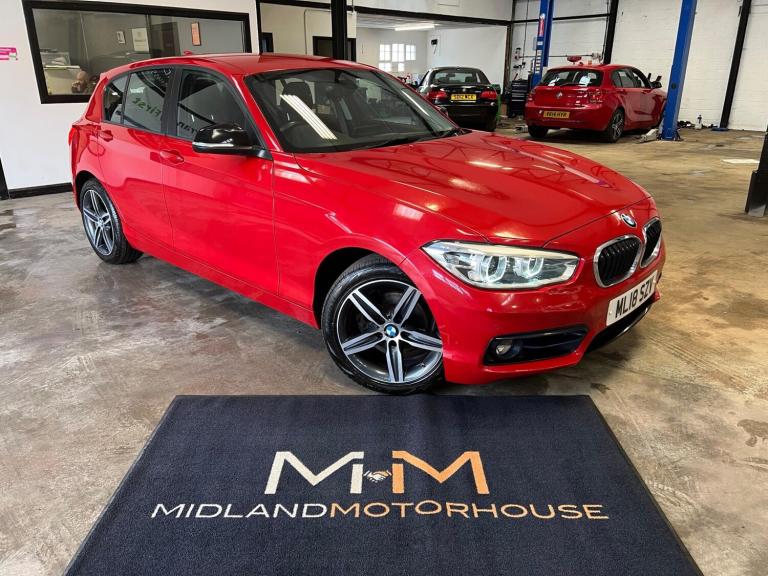 2018 BMW 1 Series 2.0 118d Sport Auto Euro 6 (s/s) 5dr HATCHBACK Diesel Automatic