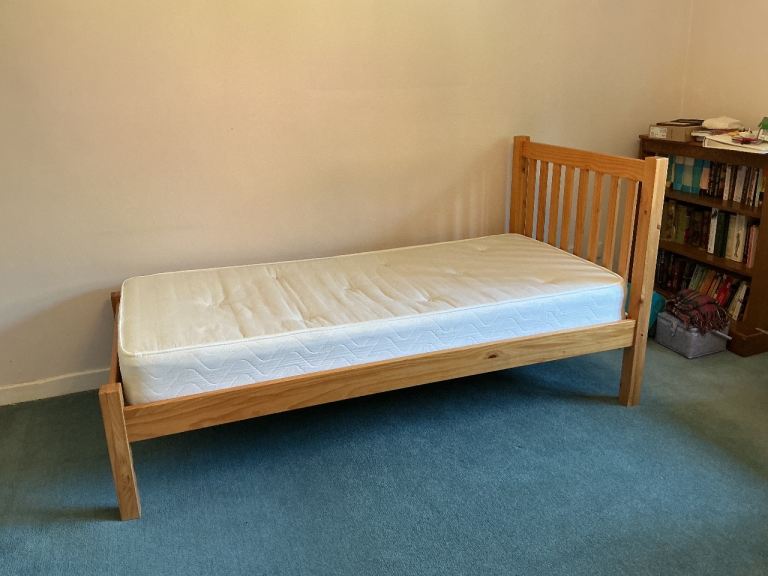 John Lewis wooden bed
