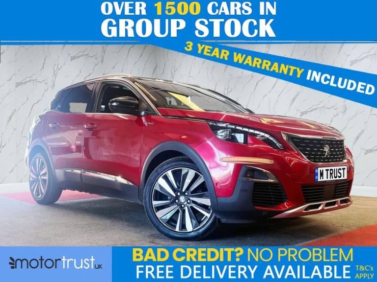 2019 Peugeot 3008 1.6 PureTech GT Line Premium SUV 5dr Petrol EAT Euro 6 (s/s) (180 ps) HATCHBACK...