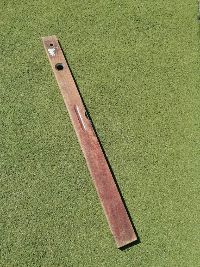Vintage Wooden Rabone 3ft Spirit Level 