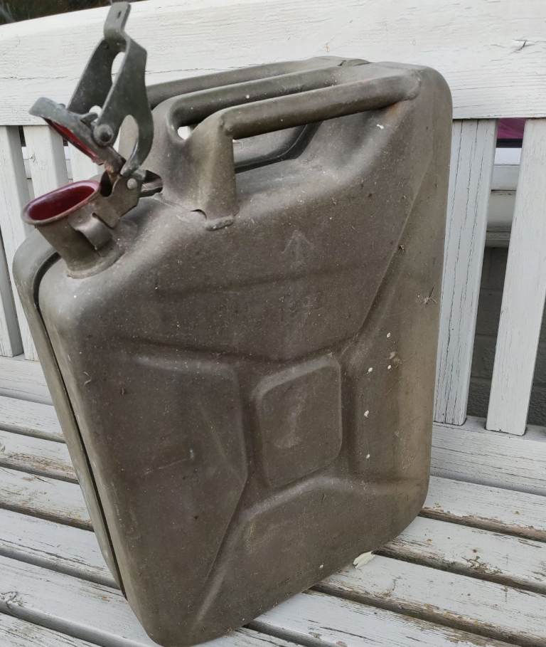 Three .10 litres jerry cans 