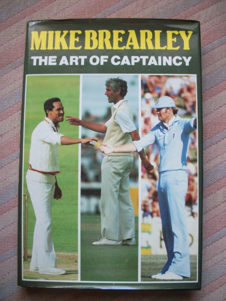 Signed books by captain of the English cricketer squad Mike Brearley - first editions