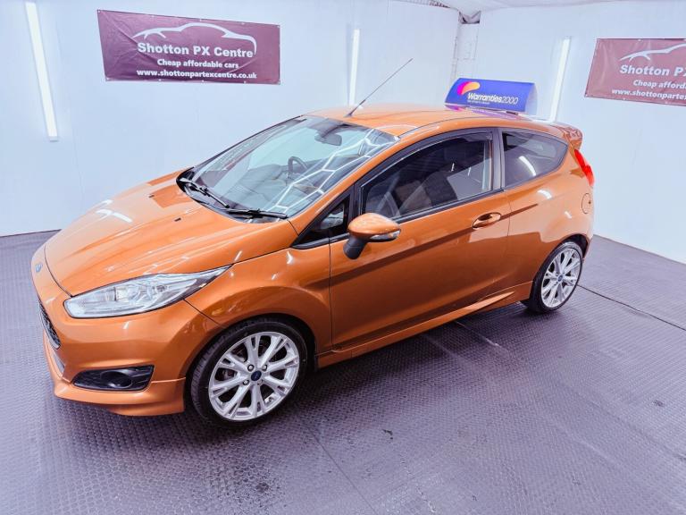 2017 17 FORD FIESTA 1.0 ECOBOOST 125 BHP ZETEC S 3 DOOR PETROL MANUAL SMART CAR