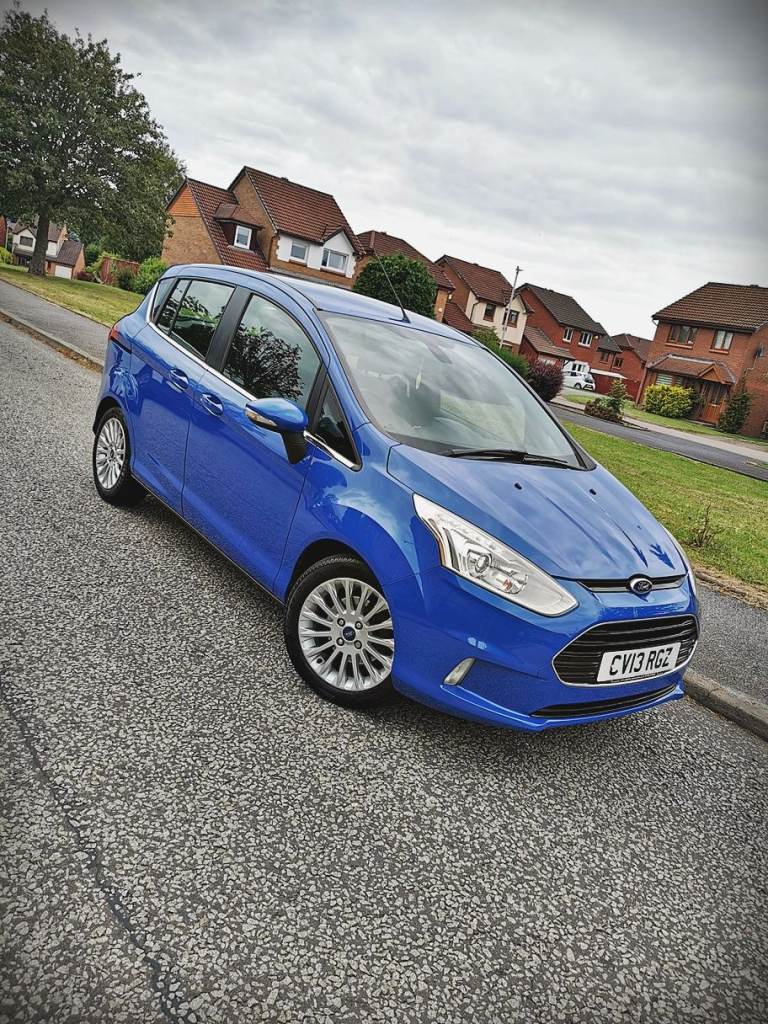 2013 FORD B-MAX TITANIUM...ULEZ...£35 TAX...1.0 PETROL...125 BHP...5 SPEED...FSH..FULL MOT..64K ONLY