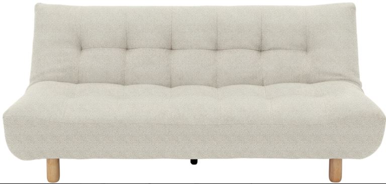 Habitat Kota Sofa Bed cream boucle 