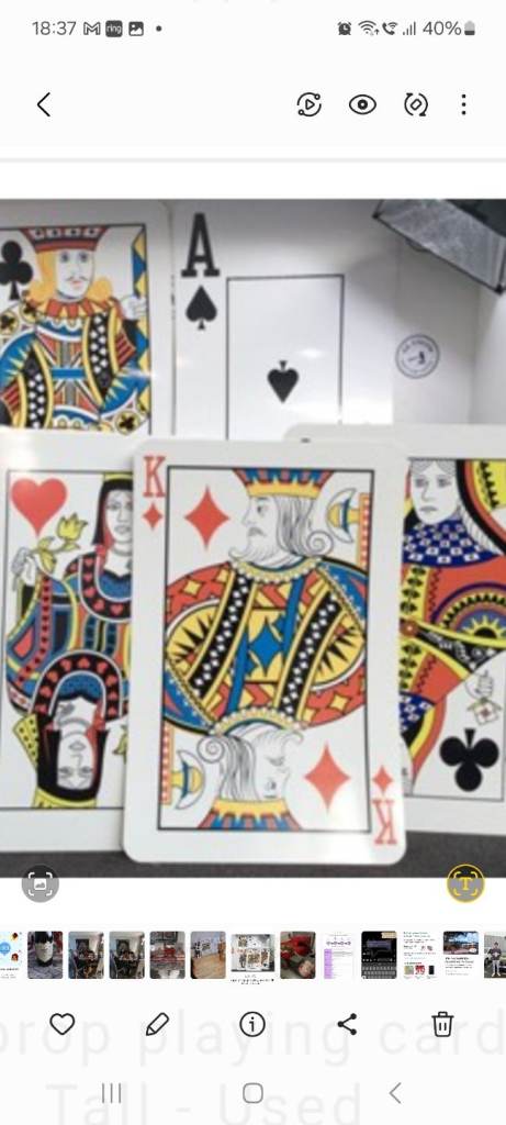 5FT PLAYING CARDS
