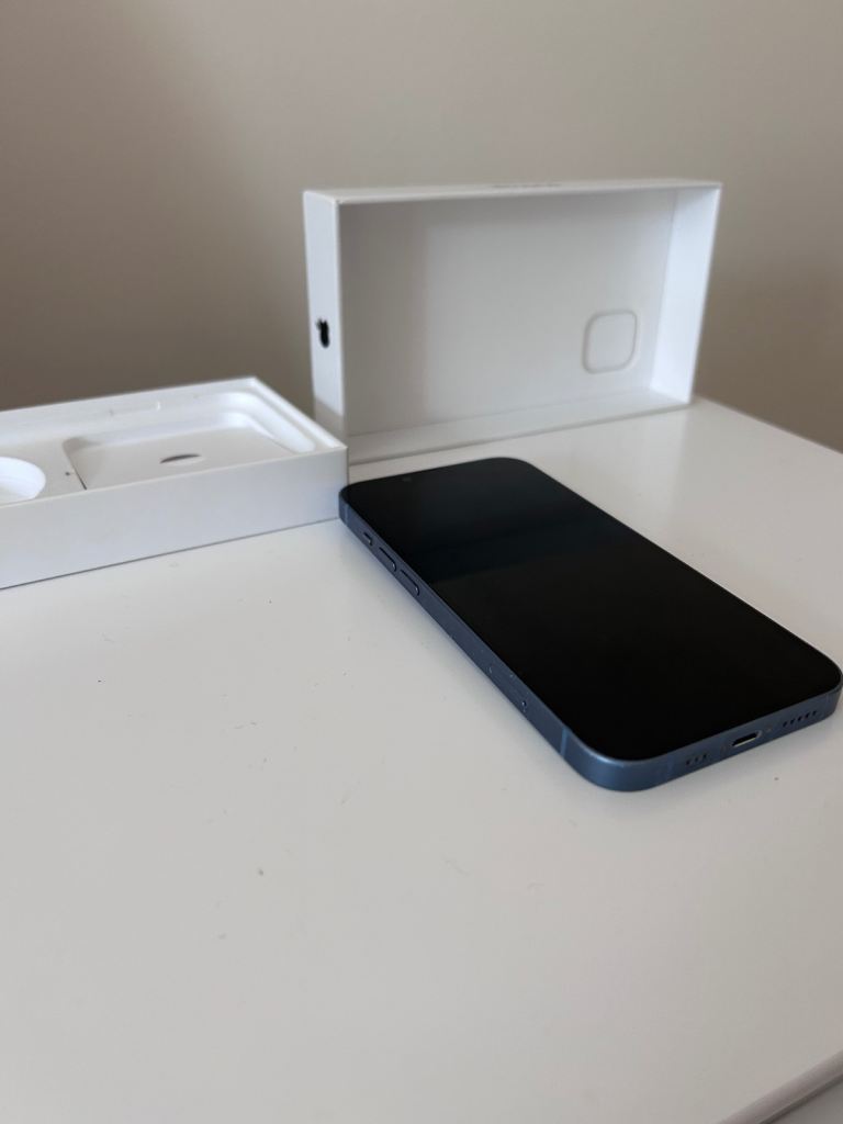 Apple iPhone 13 (Blue) with Original Box - Like New