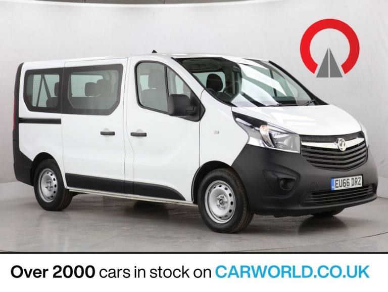 2016 Vauxhall Vivaro 1.6 CDTi 2900 BiTurbo ecoFLEX Combi Van Double Cab 5dr Diesel Manual L1 H1  ...