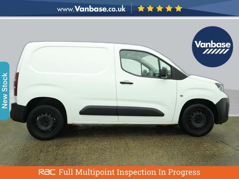 2022 Peugeot Partner 1.5 BlueHDi 1000 Professional Premium Standard Panel Van 5dr Diesel Manual  ...